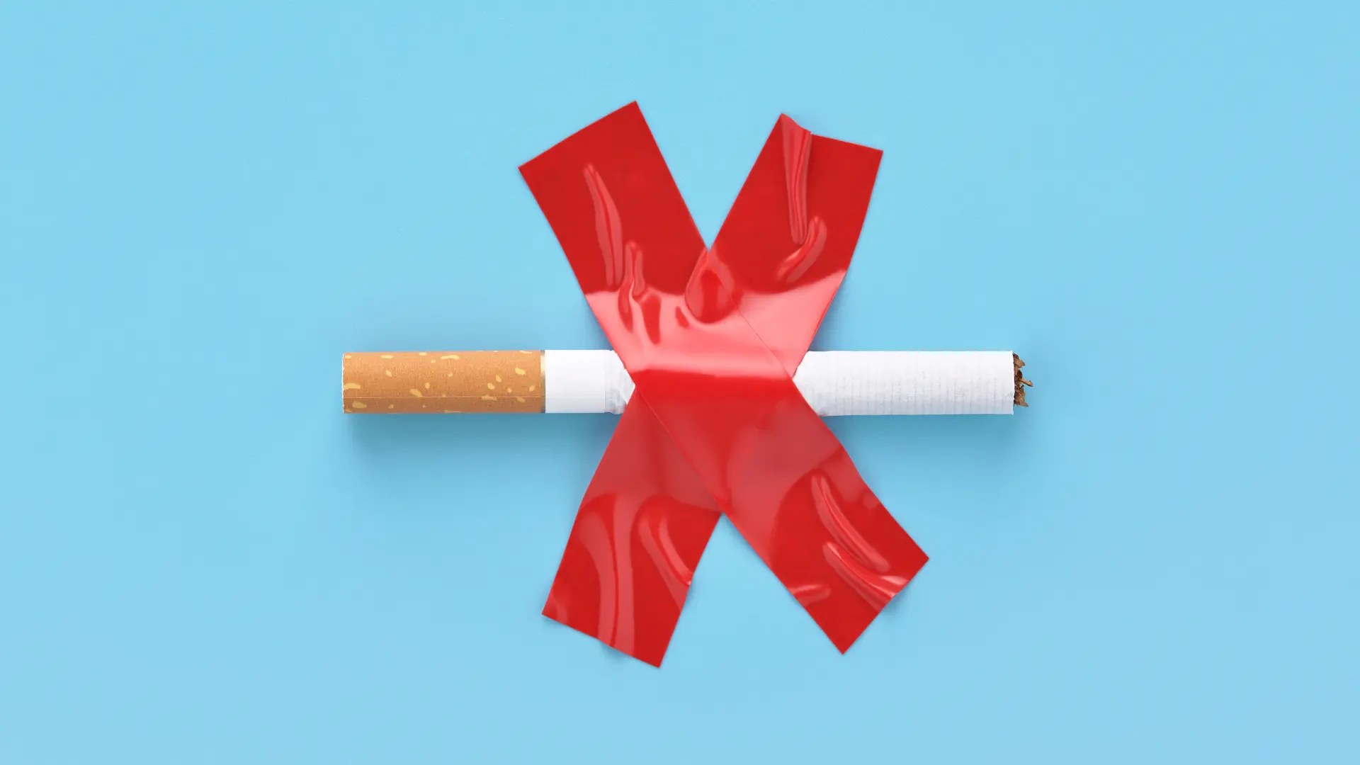 Cigarro con una Cruz Roja Dejar de fumar en Sevilla Instituto de Hipnosis y Psicología